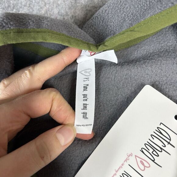 Latched Mama Limited Edition Bee Kind Vest Large Full Zip Fleece Maternity - Picture 6 of 10